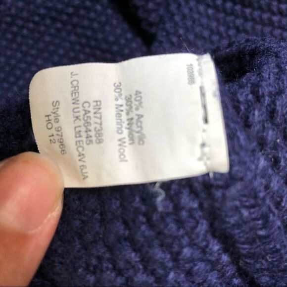 Madewell Wallace Merino Wool Honeycomb Sweater - Picture 8 of 8